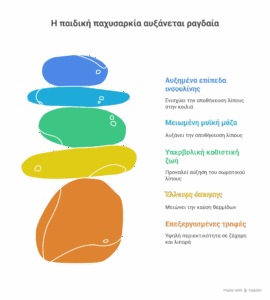 αιτια παιδικής παχυσαρκίας