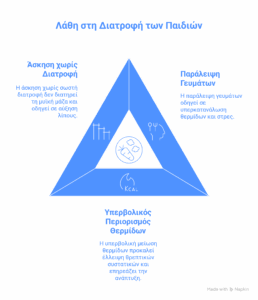 Συχνά λάθη σε δίαιτες για παιδιά